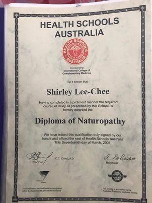 Diploma of Naturopathy